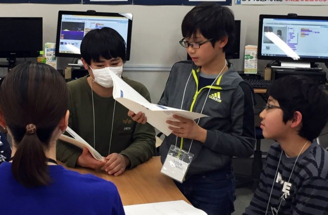 大泉学園　プログラミング教室の様子