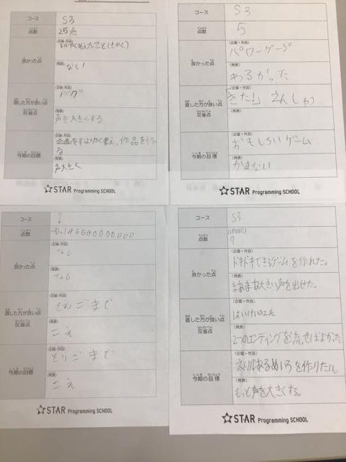 振り返り１