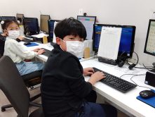竜ヶ崎教室受講生 Yくん Hちゃん