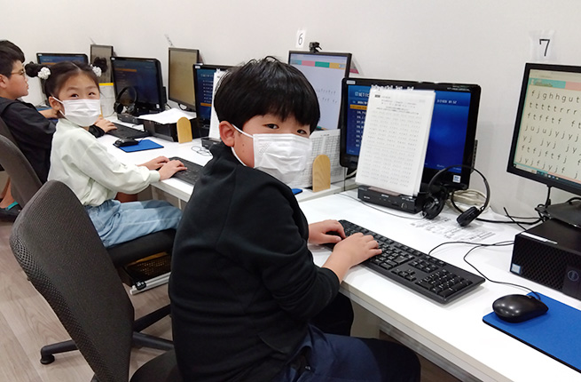 竜ヶ崎教室受講生 Yくん Hちゃん