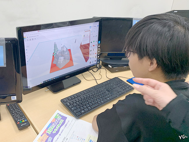 3D作成する受講生