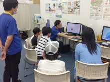 子どもたちの様子と作成した3Dモデルをご覧ください
