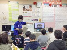 先日、今年最後のプログラミングの発表会が行われました