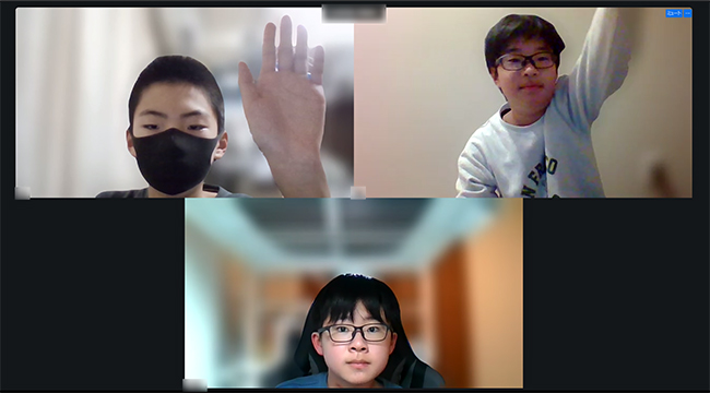 グループワーク話し合いの画面