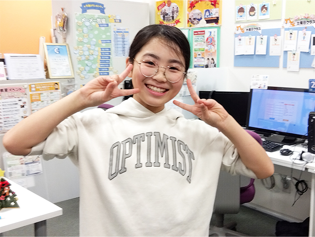 タイピング初心者の小学2年生