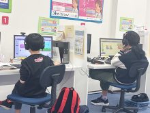 スタープログラミングスクール茂原駅前教室での授業の様子の写真