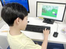 考えて、工夫して、完成！Scratchで楽しくプログラミング(^-^)