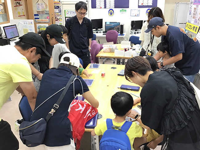 イオンモール与野教室でマイクラの次は〇×クイズに挑戦!