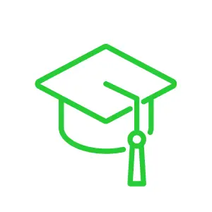 卒業のアイコン