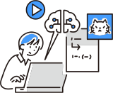 オンライン授業の流れ