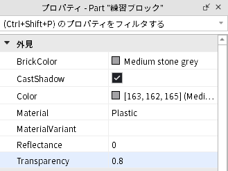 プロパティとの関係