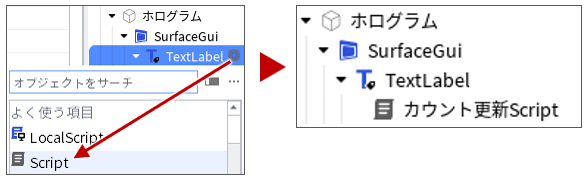 カウント更新Script構造