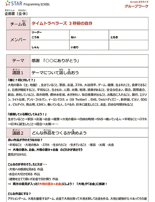 seed&clickの企画書