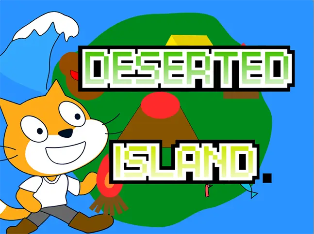 deserted island